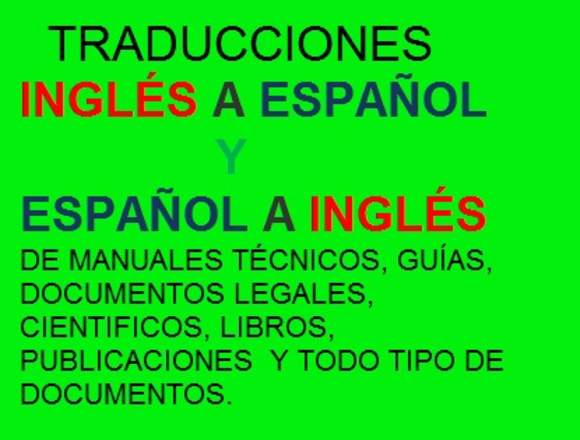 TRADUCCIONES NO OFICIALES DE INGLÉS A ESPAÑOL en Almirante Padilla (Municipio)