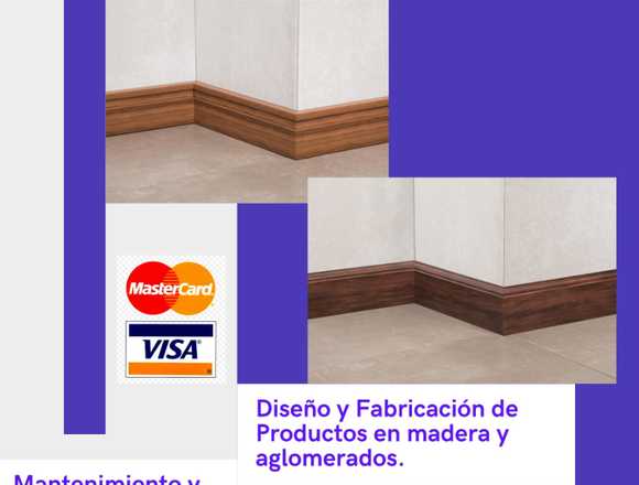 Zócalos de madera, carpintería en general en Ciudad de Guatemala (Municipio)