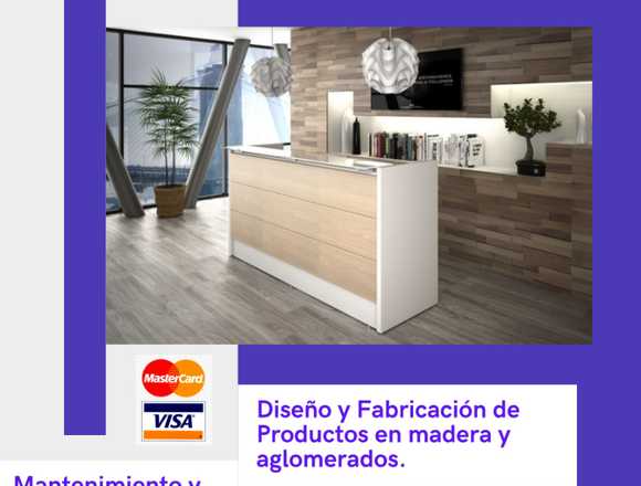 Muebles de recepción en madera pura o aglomerados en Ciudad de Guatemala (Municipio)