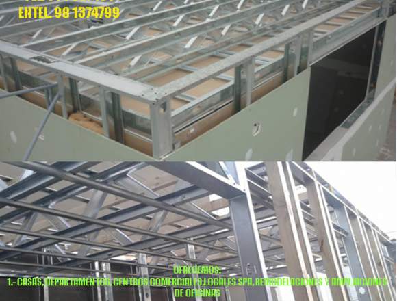 construccion en drywall cielo rasos 948612003 en Lima (Lima 1) (Distrito)