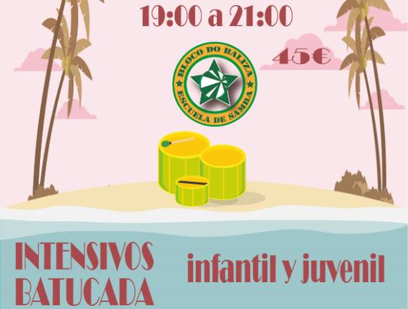 Cursos intensivos Baile y Batucada 2020 en Alcobendas (Municipio)
