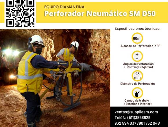 PERÚ - EQUIPO DE PERFORACIÓN DIAMANTINA en Medellín (Municipio)