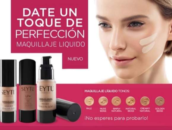 MAQUILLAJE LIQUIDO UP+ SEYTÚ en Lima (Lima 1) (Distrito)