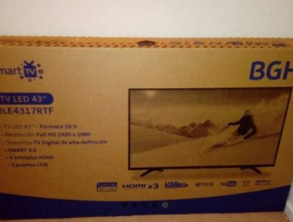 Venta de Tv Smart 43" marca BGH en buen estado