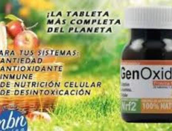 GENOXIDIL 1200 MG FRASCO CON 30 TABLETAS en Ciudad de Guatemala (Municipio)