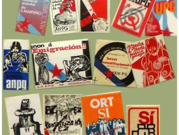 Compro pegatinas políticas años 70 y 80