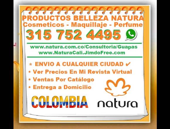 ⭐ CONSULTORA GUAPAS DE NATURA, Productos Belleza,