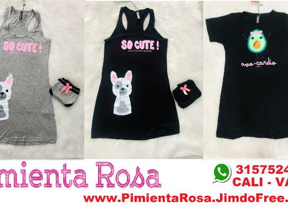 ⭐ PIJAMAS Para Mujer, Short, Capri, Pantalon, Bato en Santiago de Cali (Municipio)