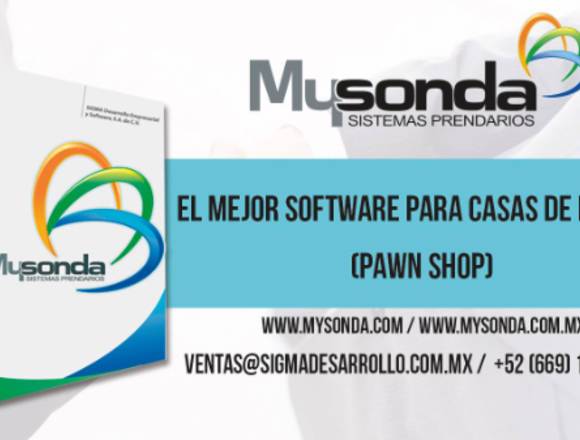Sistema Mysonda para Casas de Empeño en Mazatlán (Municipio)