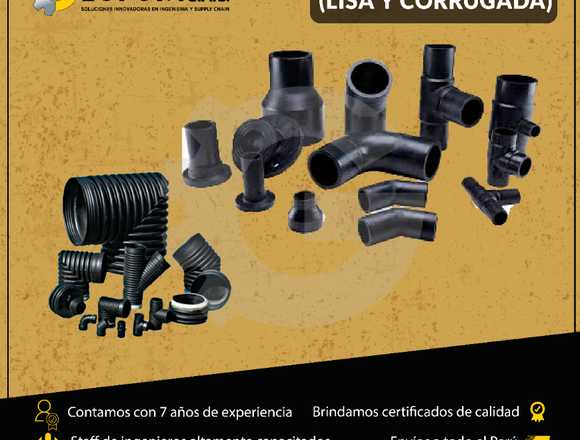 ACCESORIOS HDPE LISA Y CORRUGADA - GEOFORT en Lima (Lima 1) (Distrito)