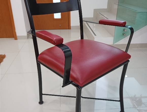 Par de sillas de herreria tipo minimalistas en Aguascalientes (Municipio)
