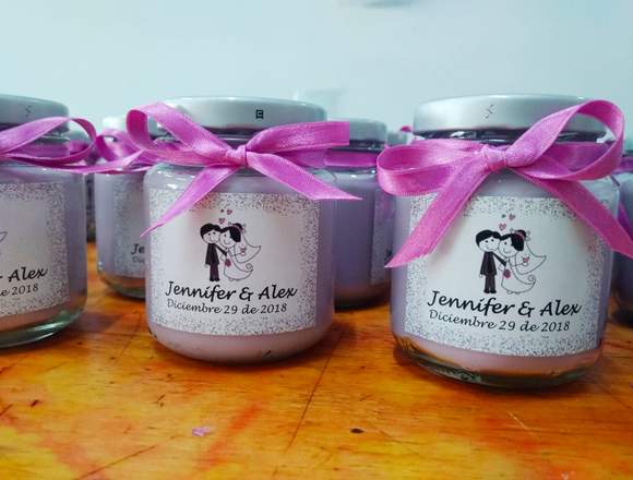 Velas con aroma para Recordatorios en Caicedonia (Municipio)