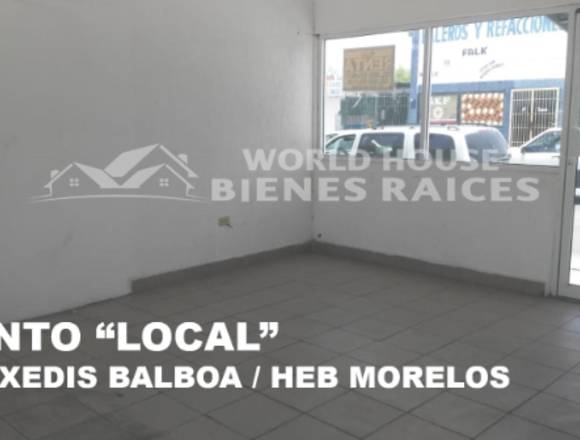 LOCALES COMERCIALES A UNOS METROS DE BLANQUITA en Río Bravo (Municipio)
