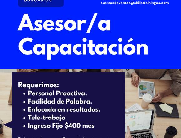 Asesor de Capacitación Empresarial en Quito (Cantón)