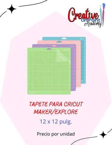 TAPETE PARA CRICUT MAKER/EXPLORE 12X12 PULG. en Santo Domingo Este (Municipio)