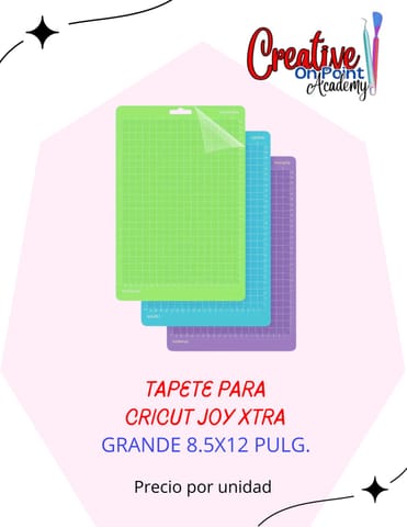 TAPETA PARA CRICUT JOY EXTRA 8.5X12 en Santo Domingo Este (Municipio)