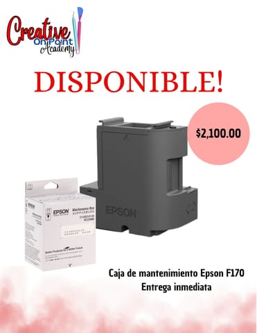 CAJA DE MANTENIMIENTO EPSON F170 en Santo Domingo Este (Municipio)