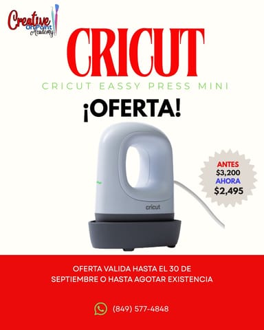 CRICUT EASSY PRESS MINI en Santo Domingo Este (Municipio)
