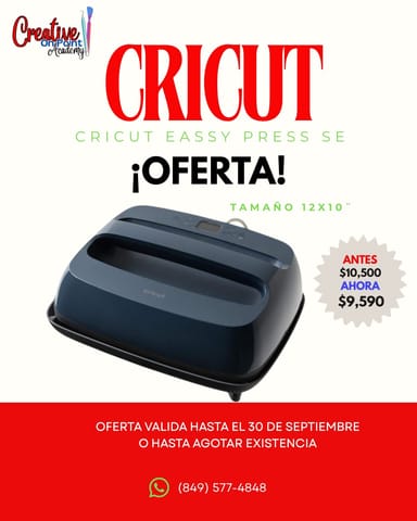 Cricut EasyPress SE en Santo Domingo Este (Municipio)