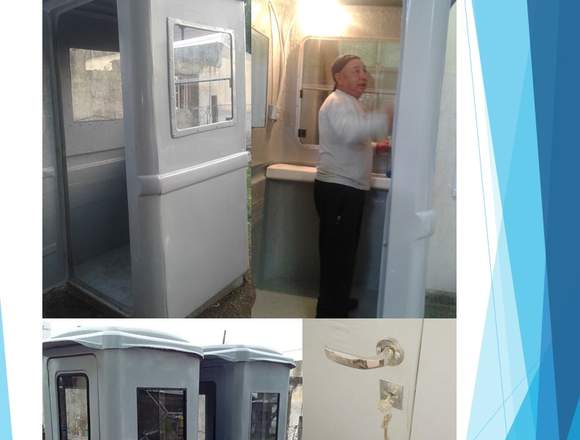 Cabina para guardia de seguridad de PRFV en Marcos Juárez (Localidad)