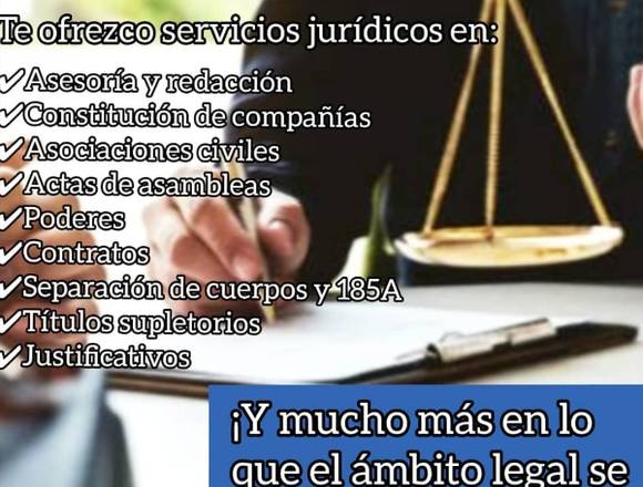 Servicios legales asistencia