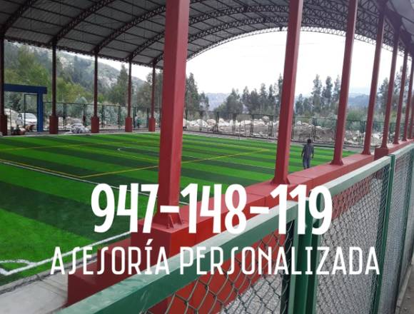 VENTA DE GRASS SINTÉTICO PARA CAMPOS DEPORTIVOS