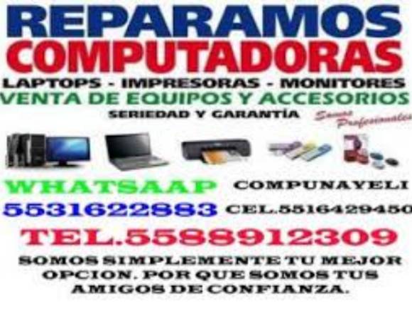 REPARACION DE COMPUTADORAS LAS AMERICAS NAUCALPAN en Naucalpan de Juárez (Municipio)