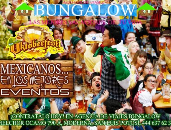 Oktoberfest Baviera Múnich Alemania en San Luis Potosí (Municipio)