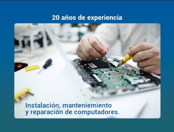 Mantenimiento y reparación de computadores. en San José (Cantón)