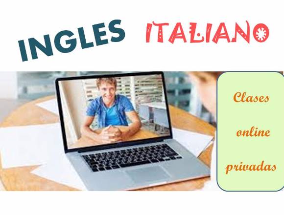 clases online ingles italiano privadas en Libertador (Municipio)