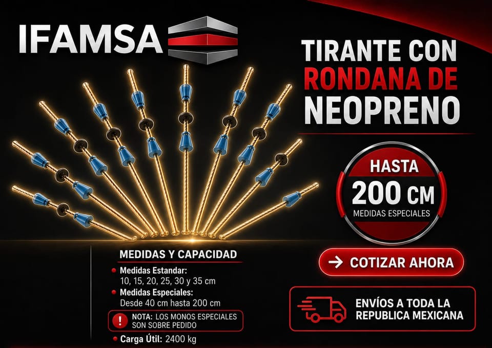 Tirantes Ifamsa; Calidad y Resistencia