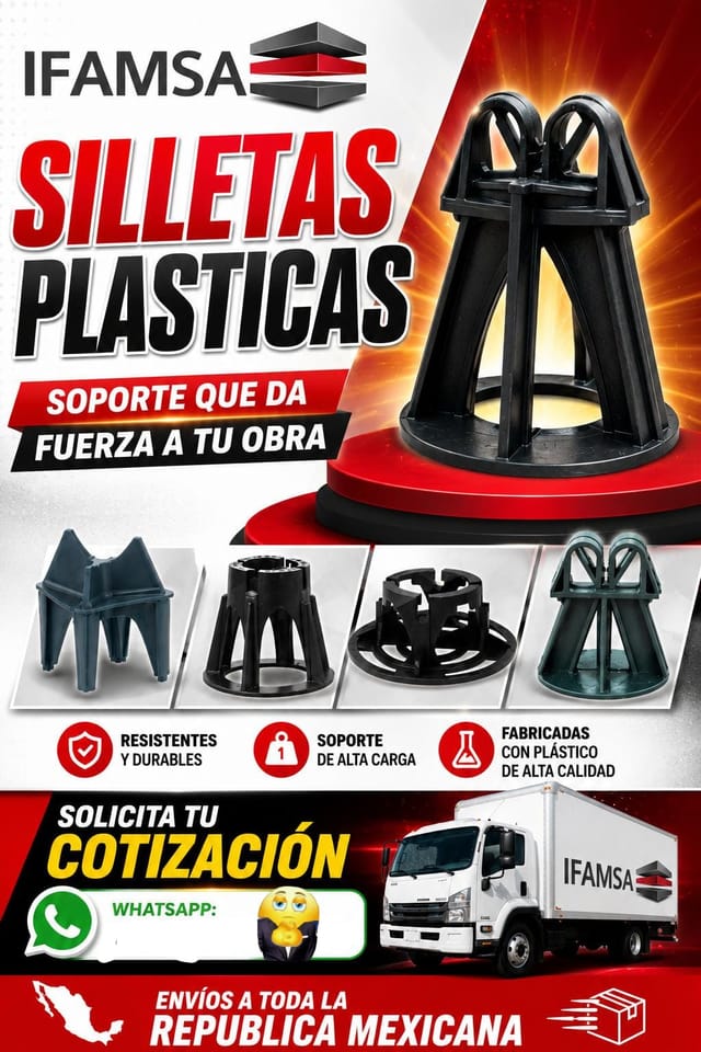 Espaciadores para concreto