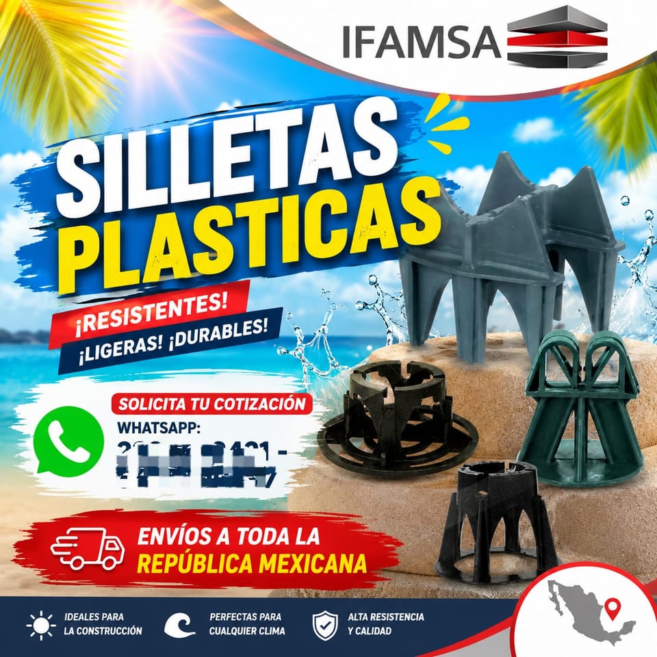 SILLETAS DE PLASTICO