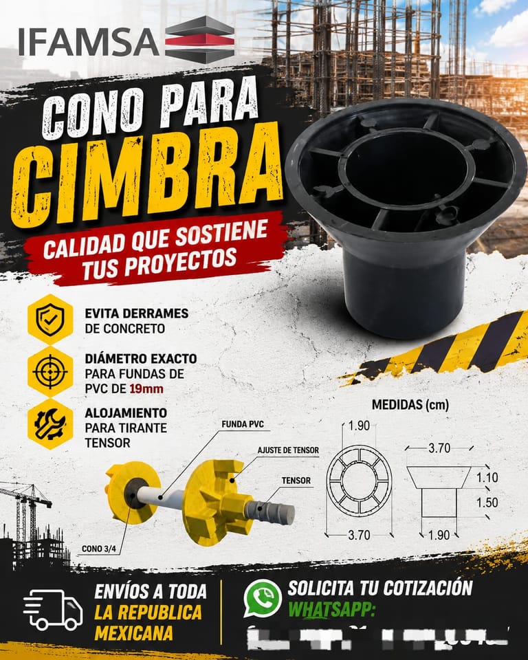 CONOS PARA CIMBRA
