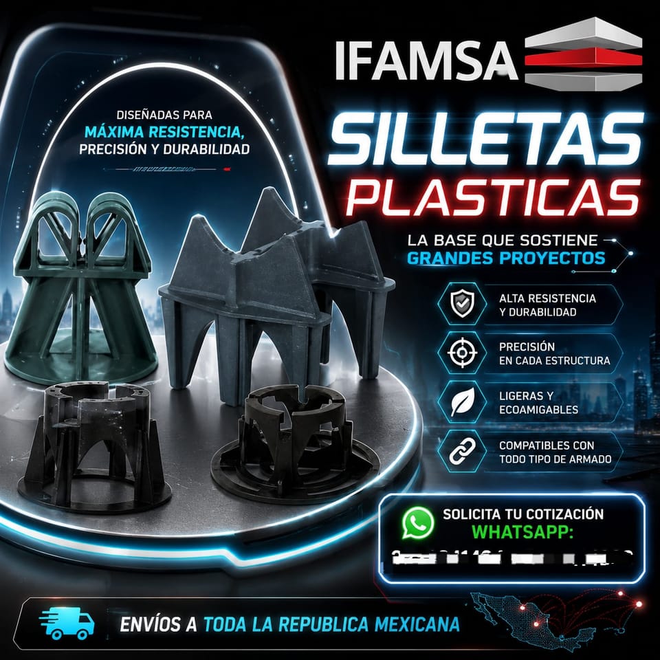 SILLETAS PLASTICAS EN TODO MX