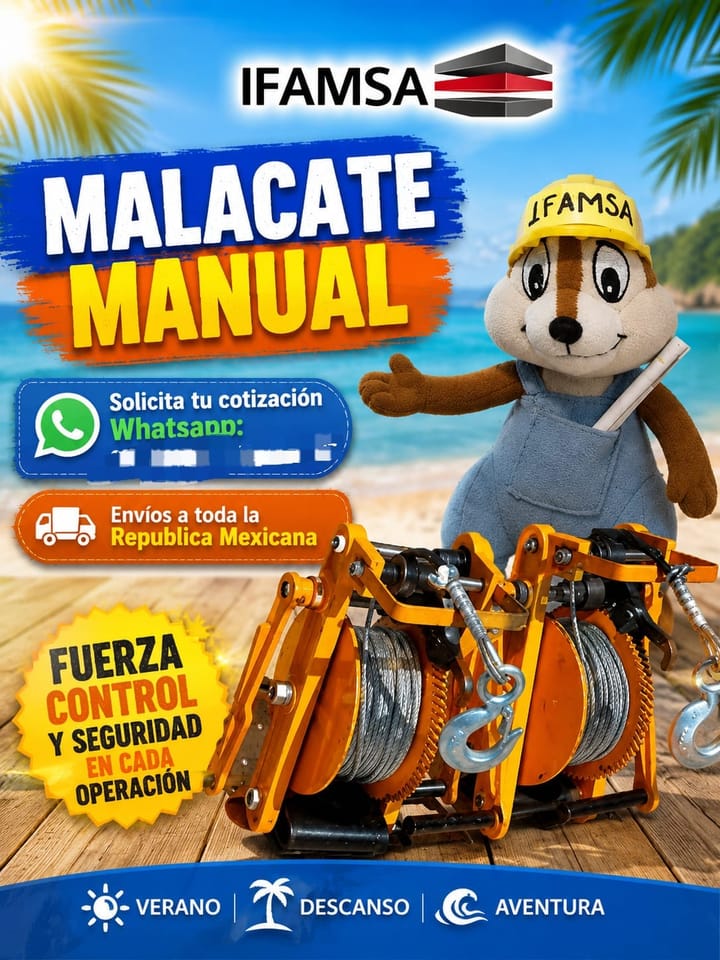 MALACATES MANUALES IFAMSA -