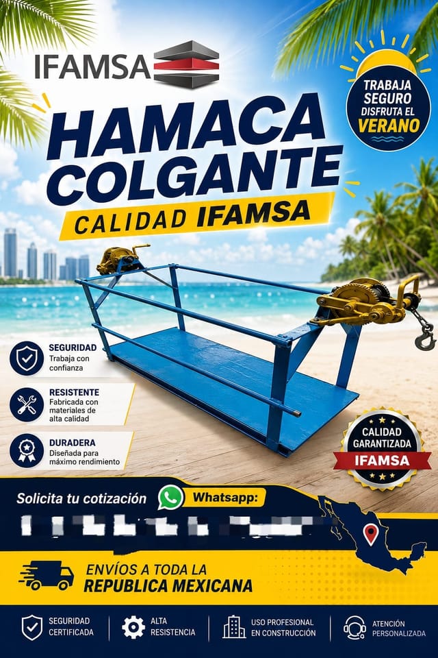 HAMACA COLGANTE CALIDAD IFAMSA en Ecatepec de Morelos (Municipio)