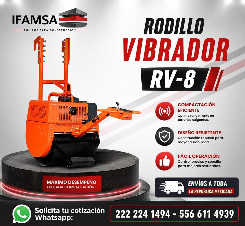RODILLO VIBRADOR RV-8 JOPER