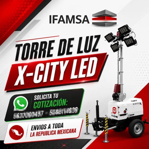 TORRE DE ILUMINACIÓN TRIME X-CITY LED