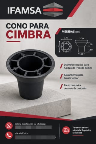 CONOS PARA CIBRA CC-19 IFAMSA en Puebla (Municipio)