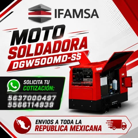 MOTO SOLDADORA SHINDAIWA DGW500MD-SS en Puebla (Municipio)