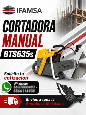 CORTADORA A GASOLINA MANUAL WN BTS635s en Puebla (Municipio)