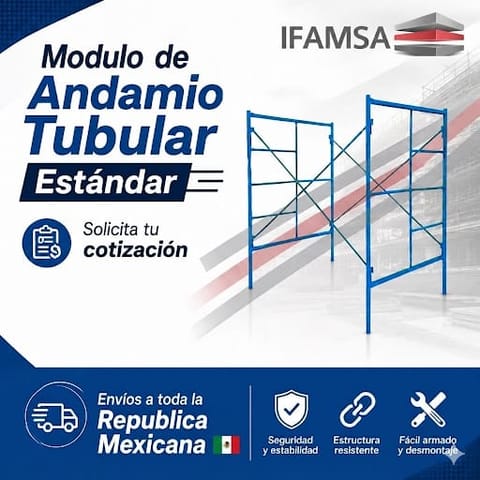 Andamio Tubular Estándar en Ecatepec de Morelos (Municipio)