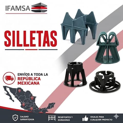 SILLETA PLASTICA PARA CIMBRA en Ecatepec de Morelos (Municipio)