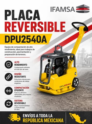PLACA REVERSIBLE DPU2540A en Ecatepec de Morelos (Municipio)