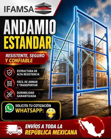 Andamio de alta resistencia STD en Ecatepec de Morelos (Municipio)