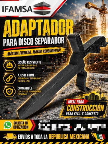 ADAPTADOR PARA DISCO SEPARADOR en Ecatepec de Morelos (Municipio)
