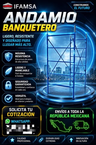 Andamio para pasillos