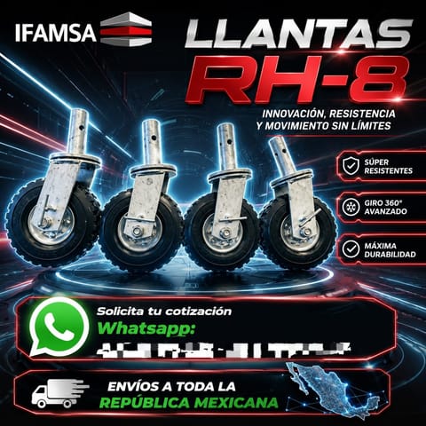 Juego de Ruedas RH-8