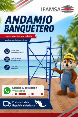 Cuerpo de Andamio banquetero